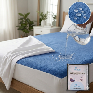 Waterproof Mattress Protector- (Fitted)